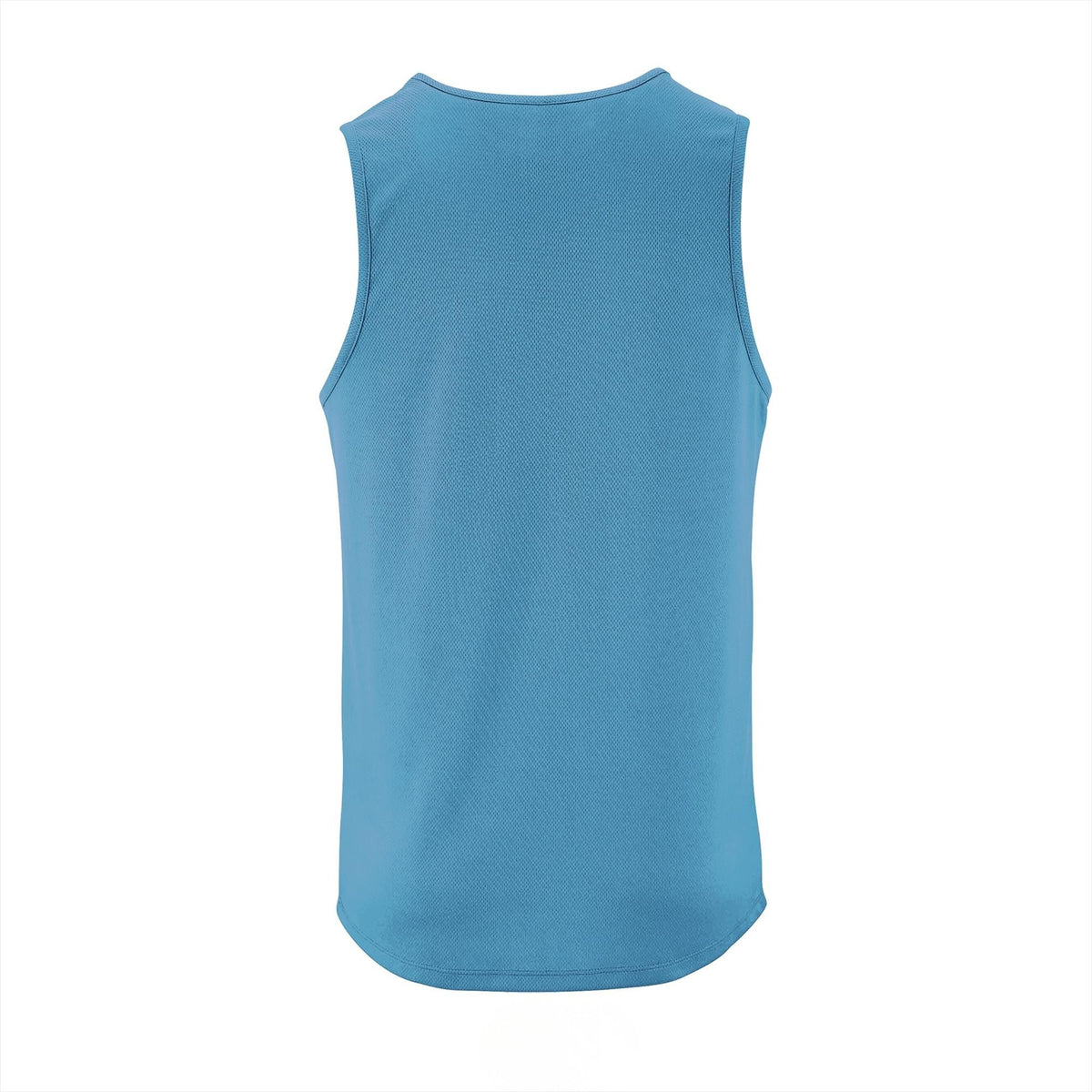 Tanktop man Achterkant Aqua