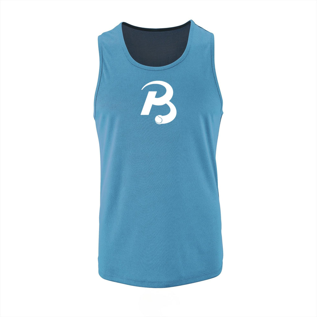 Tanktop man Voorkant Aqua