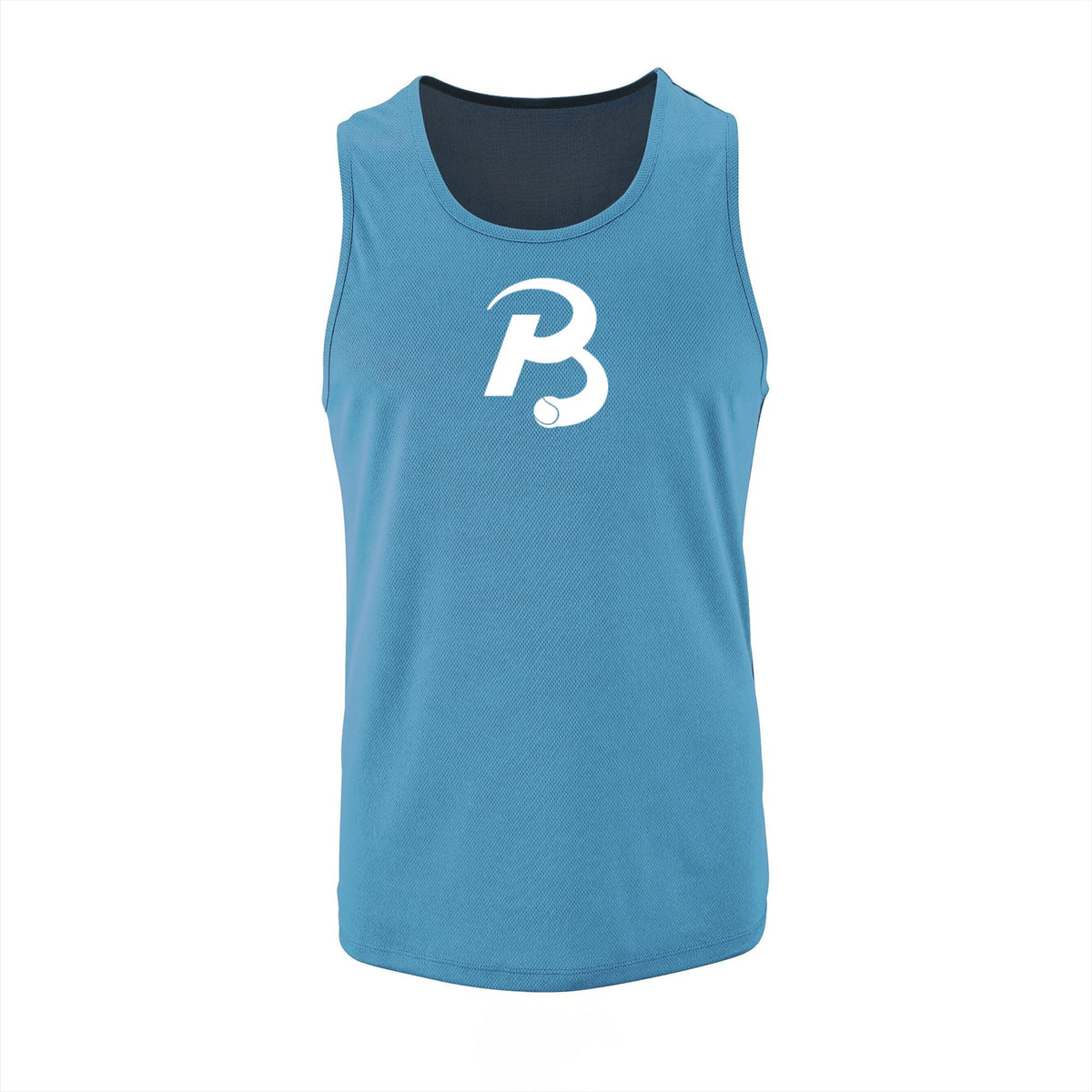 Tanktop man Voorkant Aqua