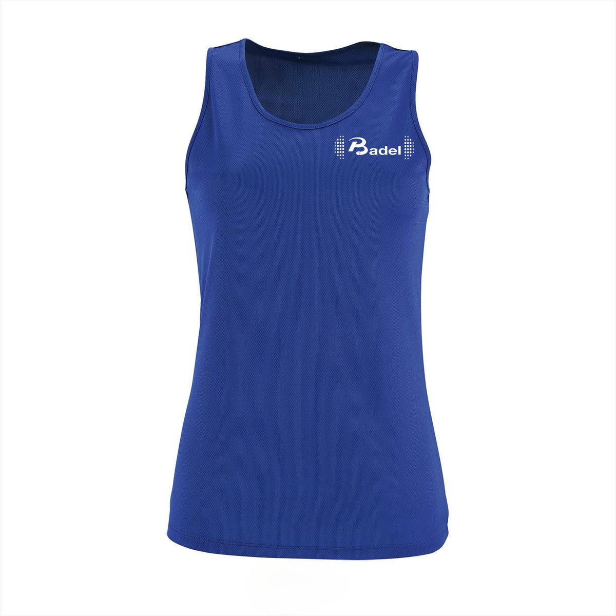 Tanktop dames voorkant Blauw