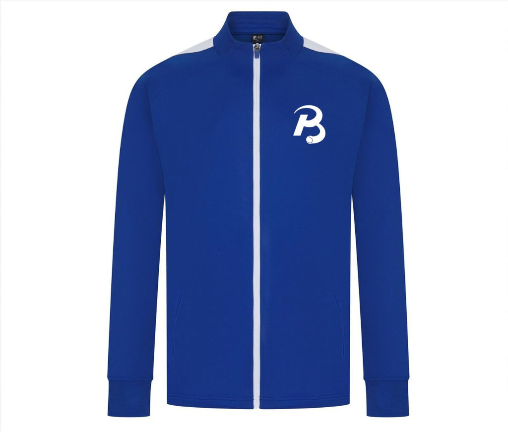 Blauw vest voorkant