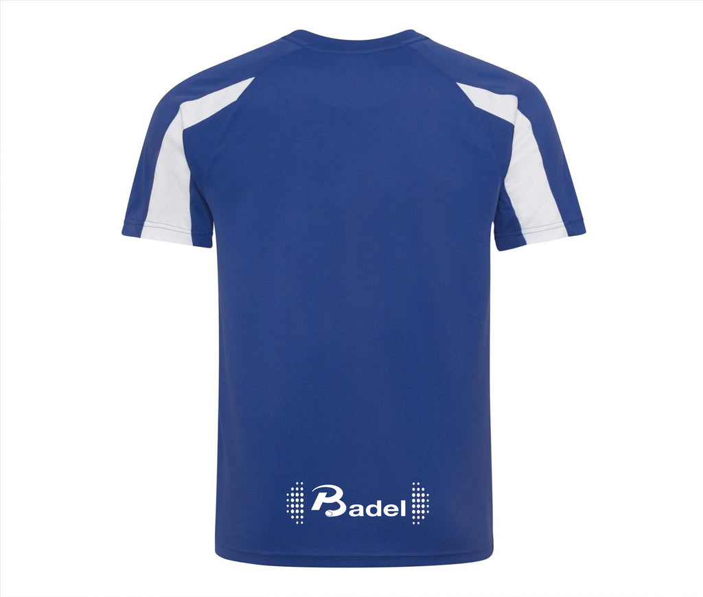 Blauw shirt achterkant