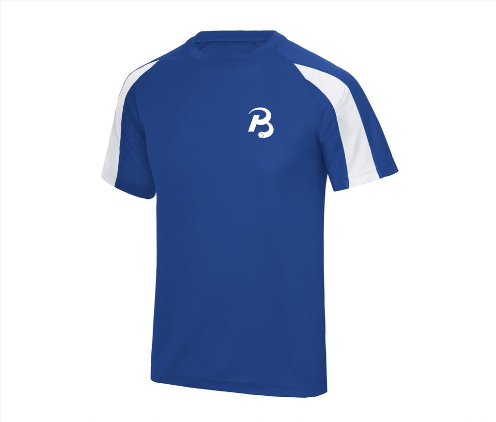 Blauw shirt voorkant