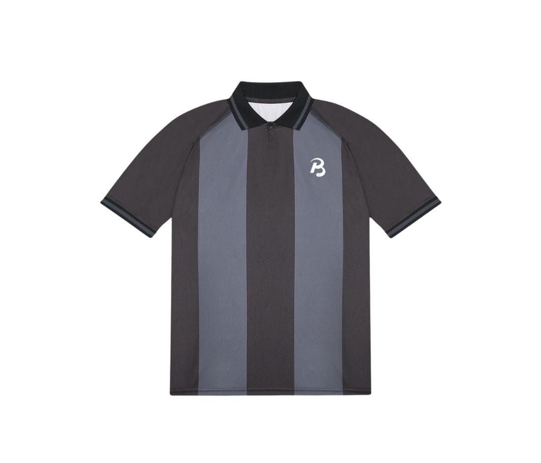 Grijs polo voorkant