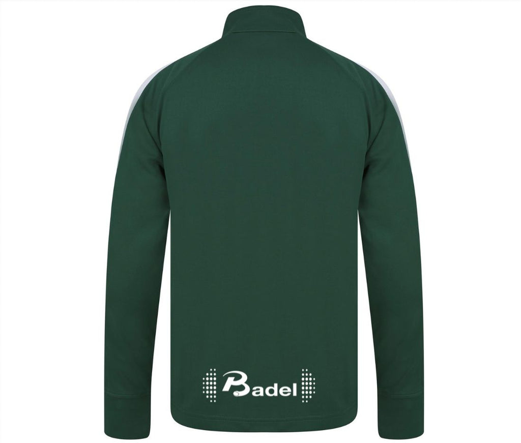 Groen vest achterkant