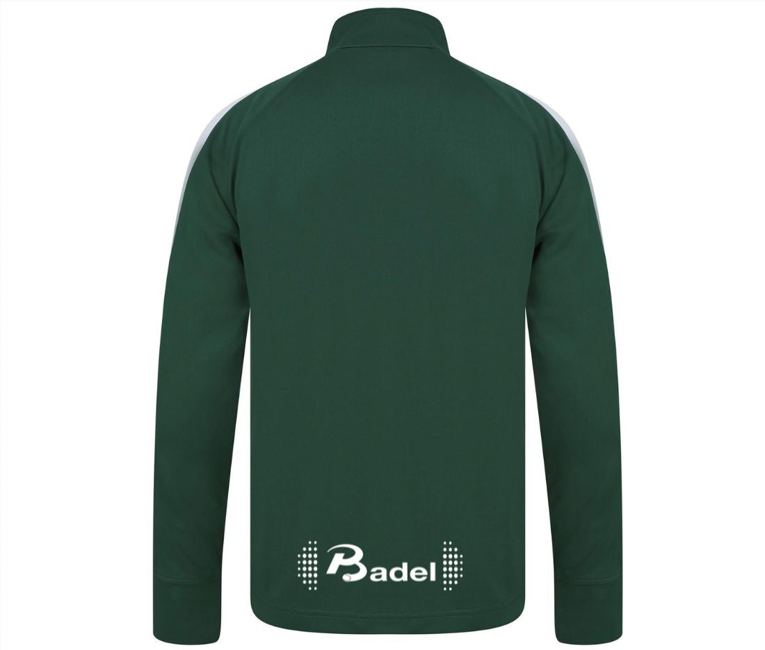 Groen vest achterkant
