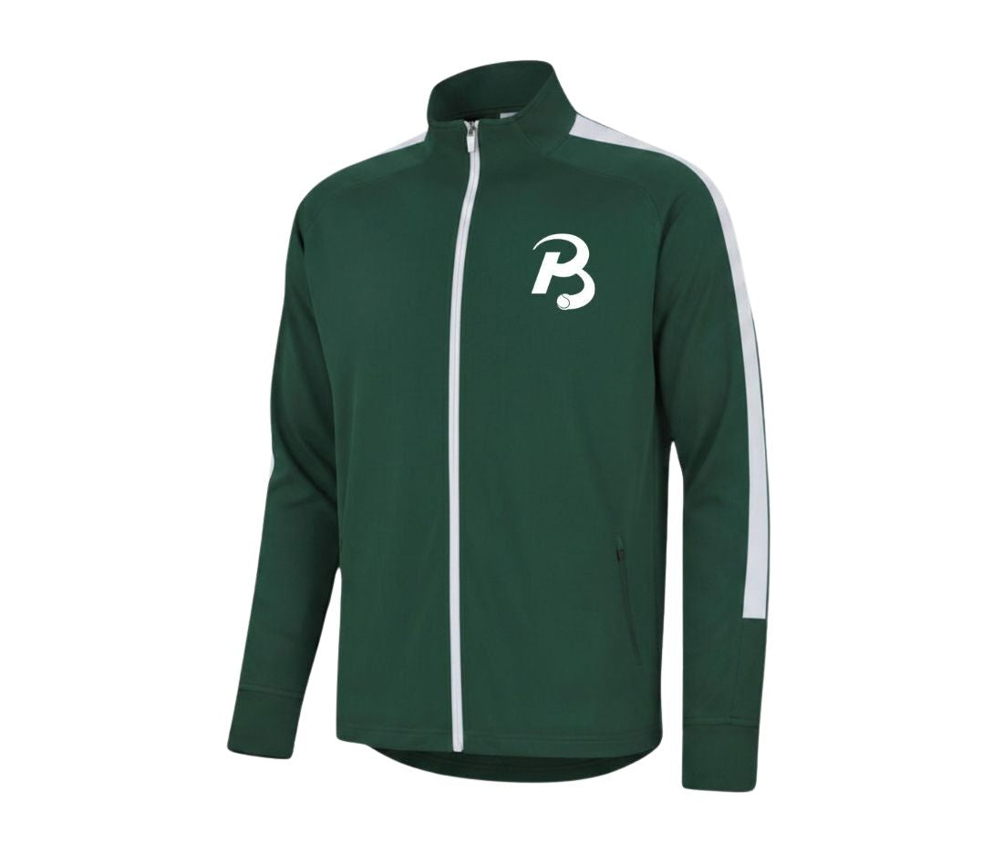 Groen vest voorkant