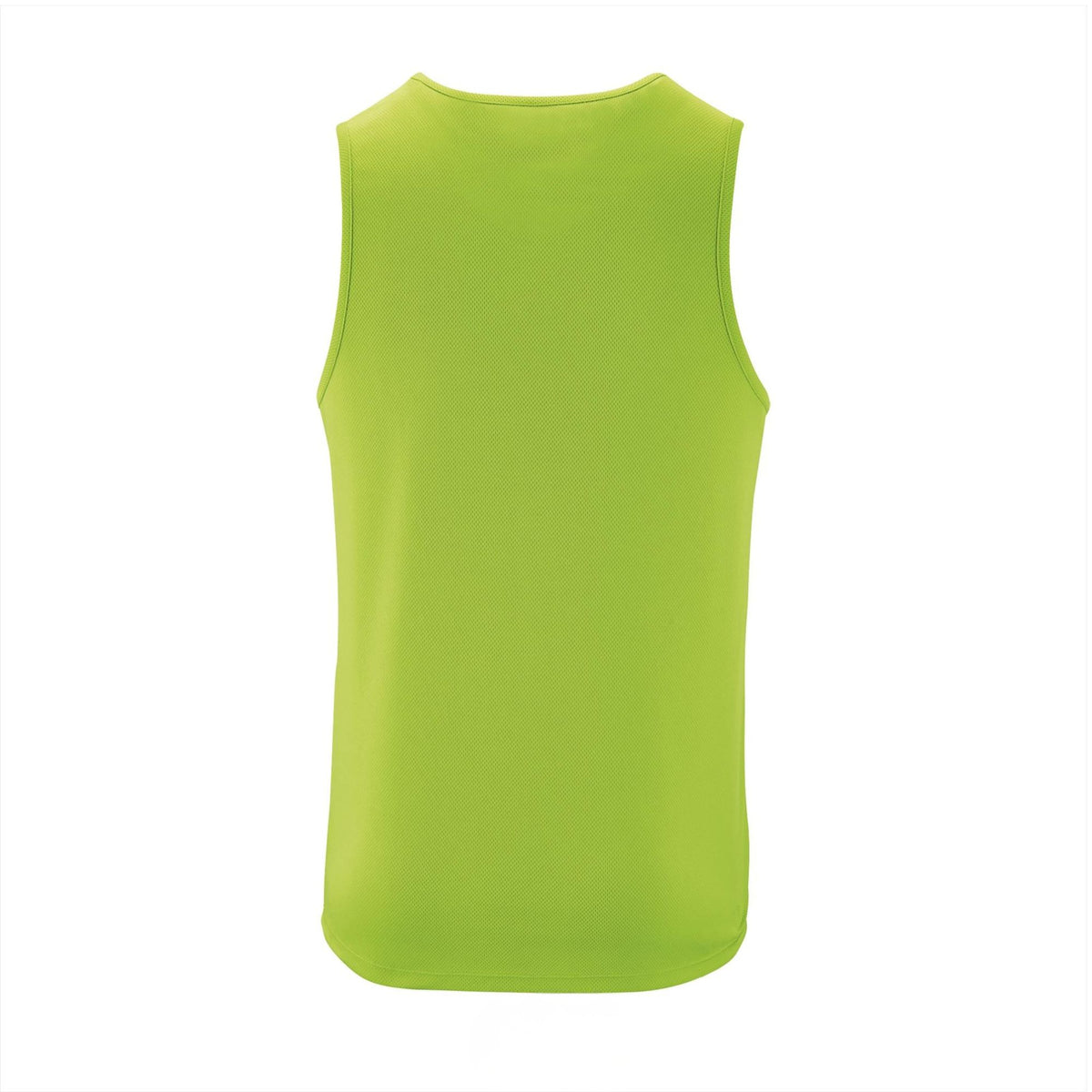 Tanktop man Achterkant Neon Groen