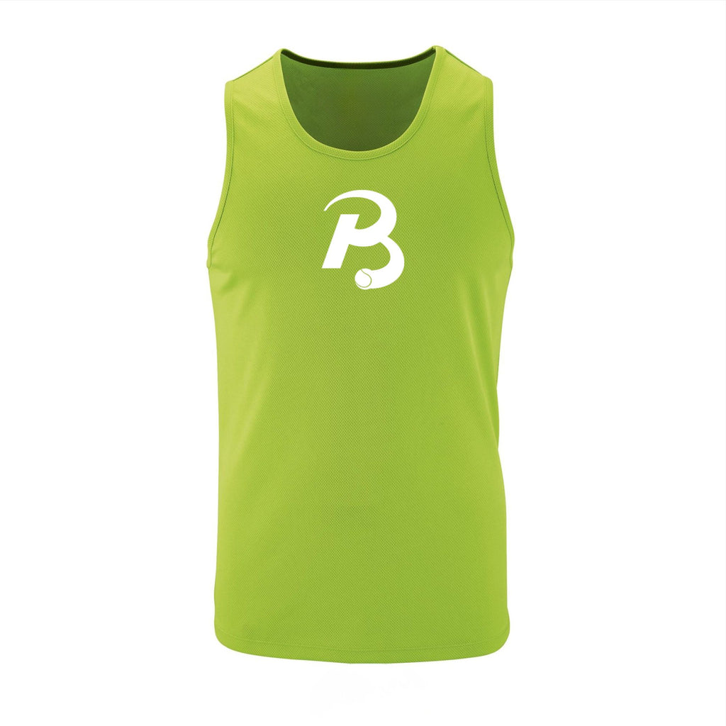 Tanktop man Voorkant Neon Groen