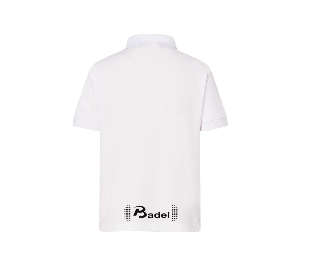Polo wit achterkant kinderen