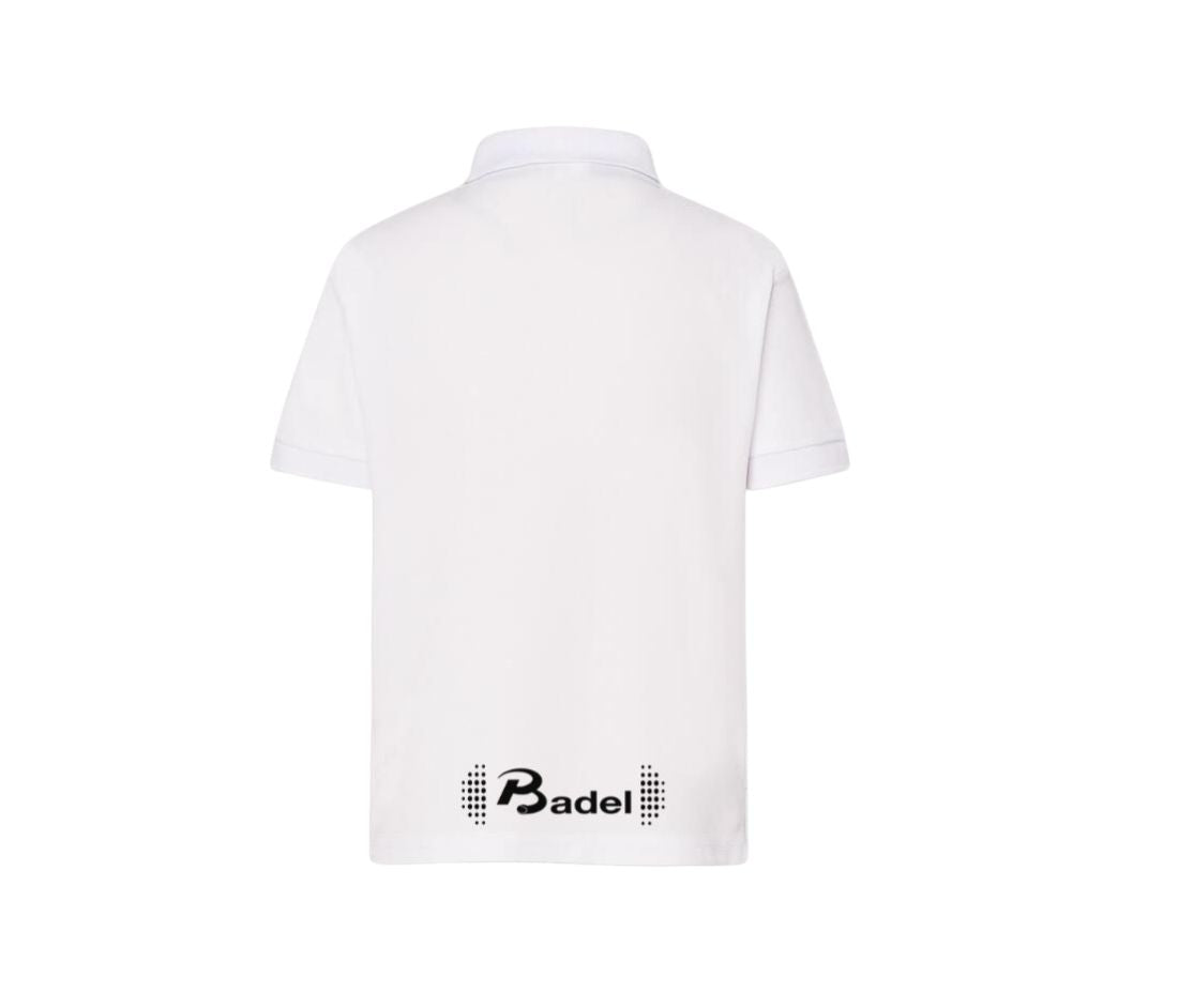 Polo wit achterkant kinderen