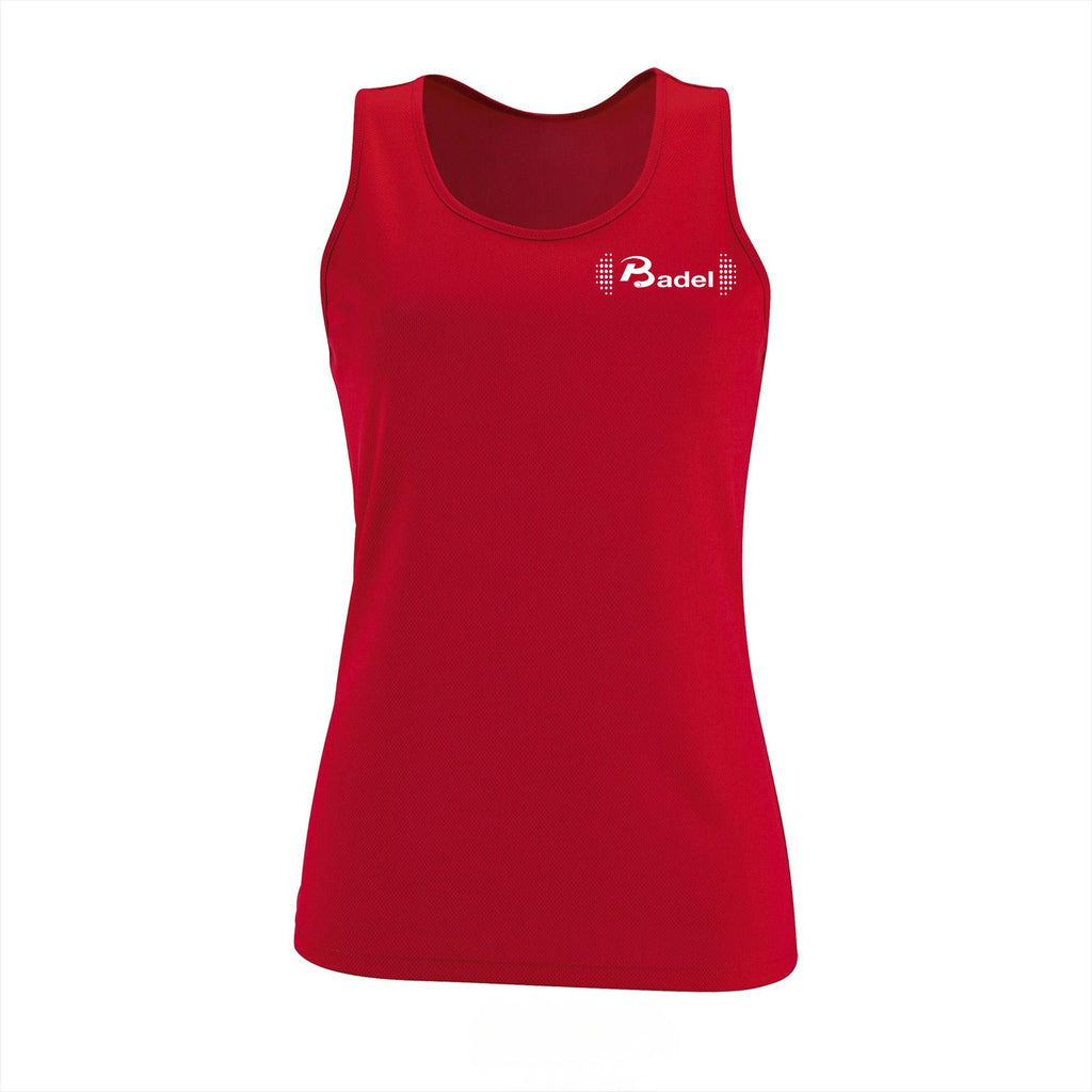 Tanktop dames voorkant Rood