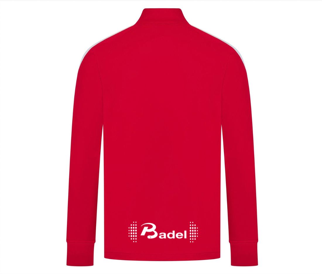 Rood vest achterkant