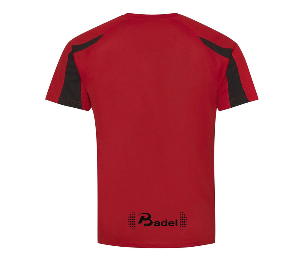 Rood shirt achterkant