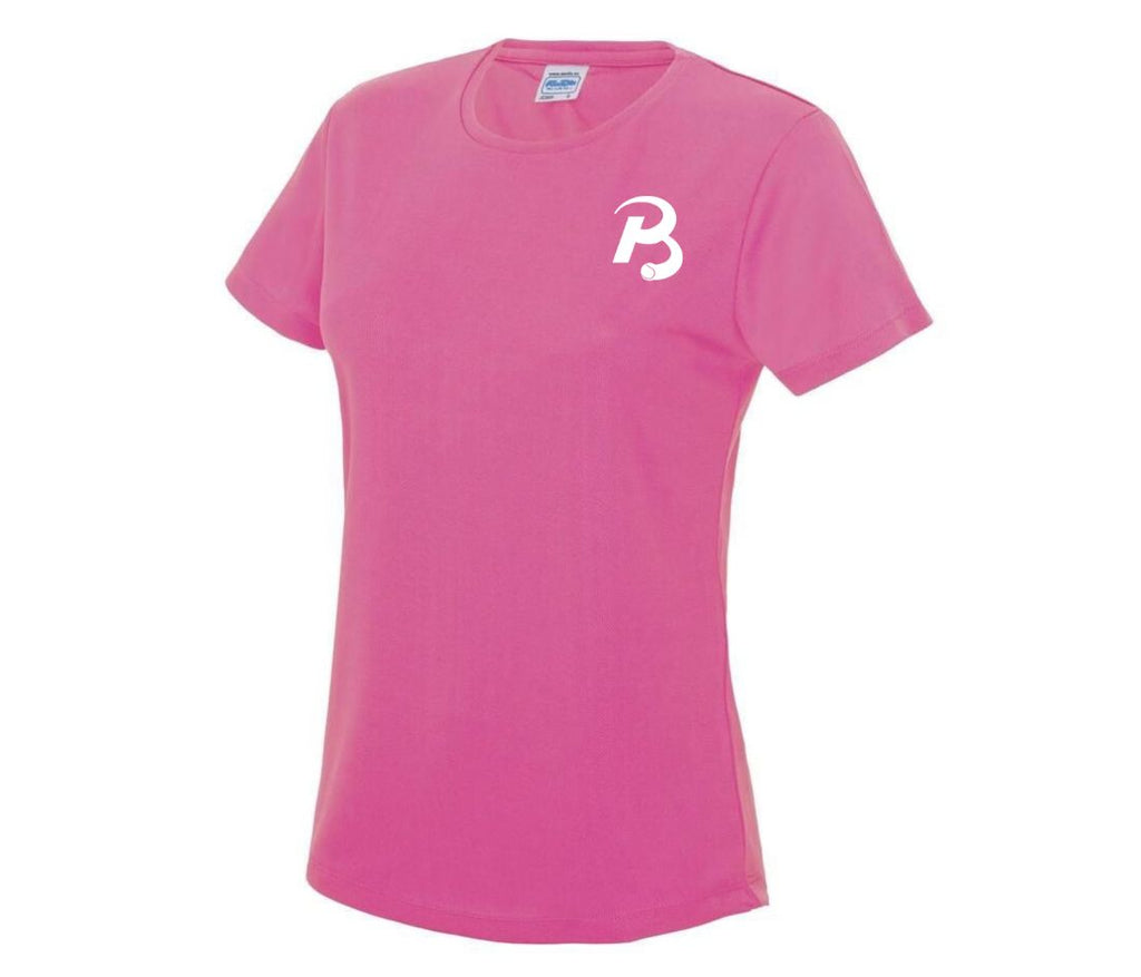 Roze shirt voorkant