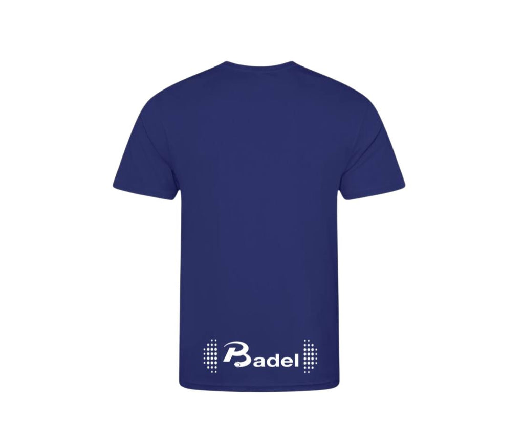shirt dame blauw achterkant