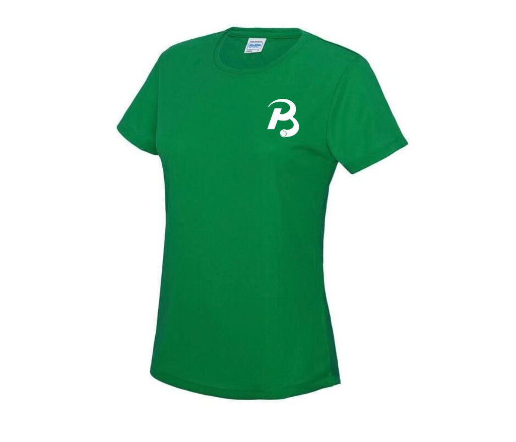 Groen shirt voorkant