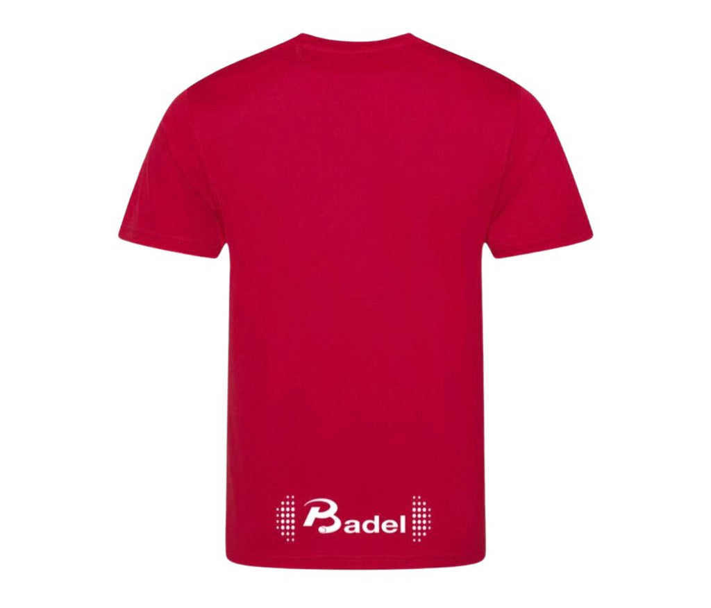 shirt man rood achterkant