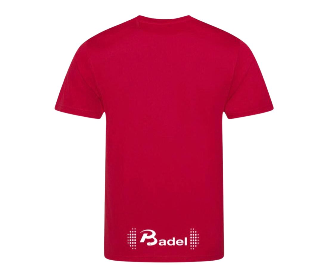 shirt man rood achterkant
