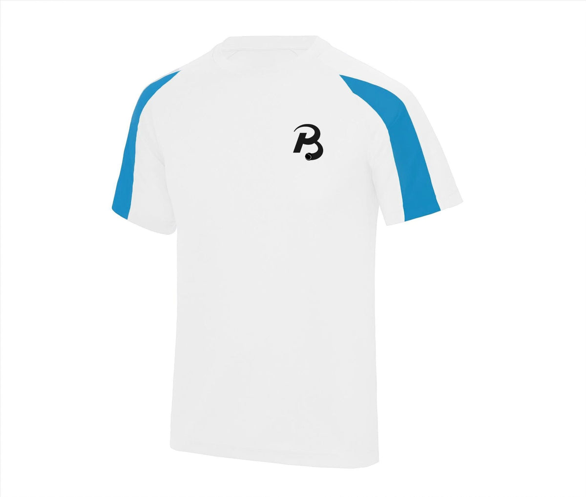 Aqua shirt voorkant