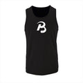 Tanktop man Voorkant Zwart