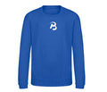 Hoodie blauw voorkant