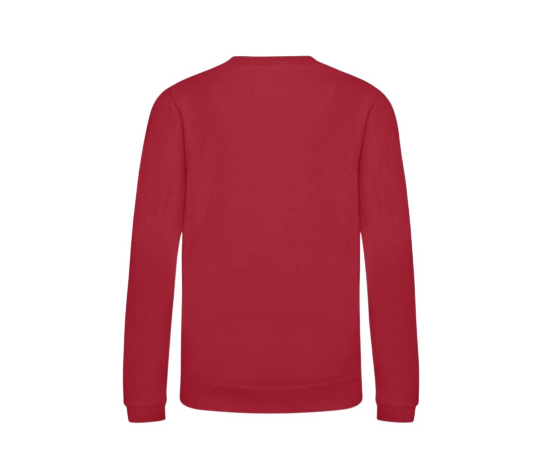 hoodie rood achterkant