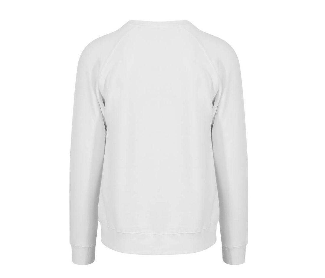 Hoodie wit achterkant