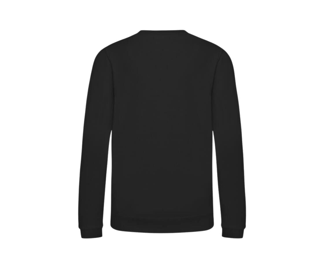hoodie zwart achterkant